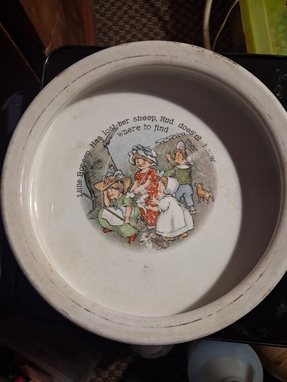 Vintage Little BoPeep Bowl